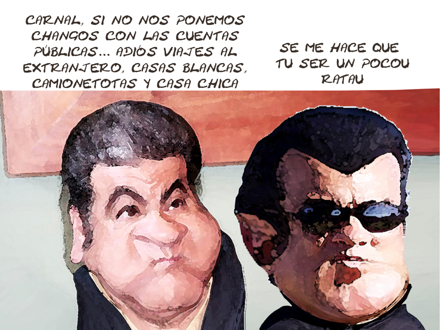 Roberto Zamora Graciaa, Cuentas Publicas, Corrupcion Tlaxcala Online Nico, Caricatura